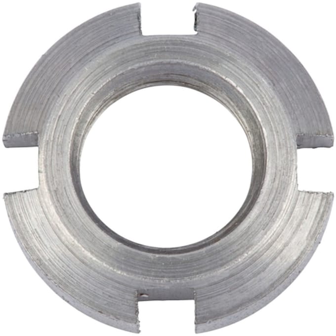 Wurth - DIN 981 staal blank - Kroonmoer DIN 981, staal, blank, voor spanbus - x 1 st