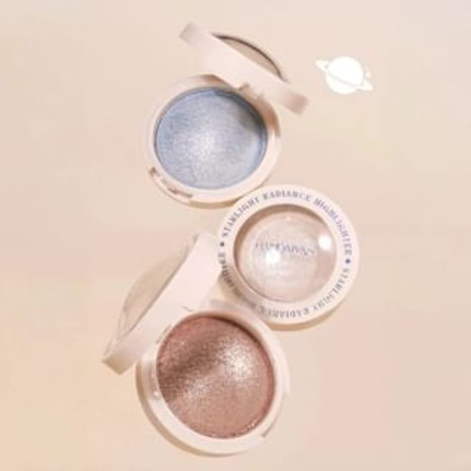 HANDAIYAN - Starlight Radiance Chromatic Highlighter - 4 Colors 04# Gold Brown - 5.5g