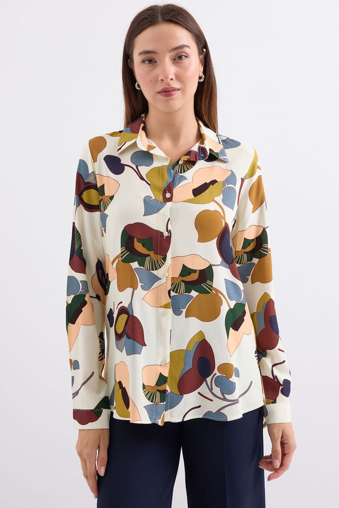 Gestreepte Lange Mouwen Shirt