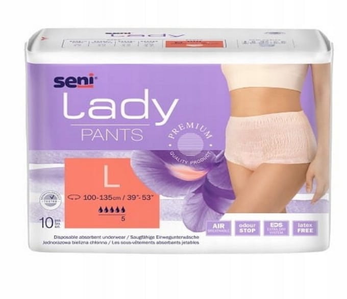 Seni Lady Pants Large - 1 pak van 10 stuks