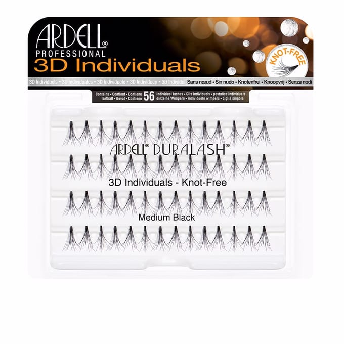 3D Individuele Valse Wimpers #medium Zwart