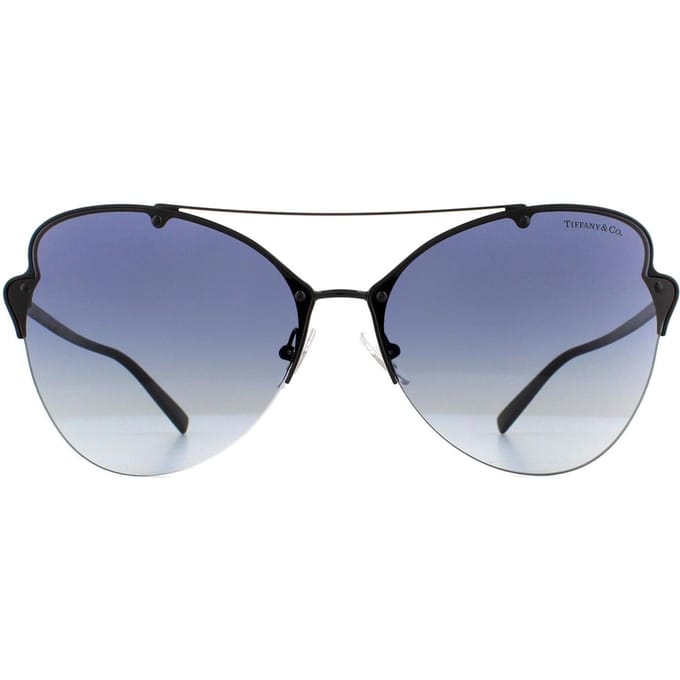 Tiffany Zonnebril 3063 60074L Zwart Blauw Verloop