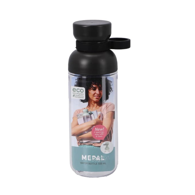 Mepal Vita waterfles - 500 ml - extra drinkgemak - Drinkfles - Nordic black