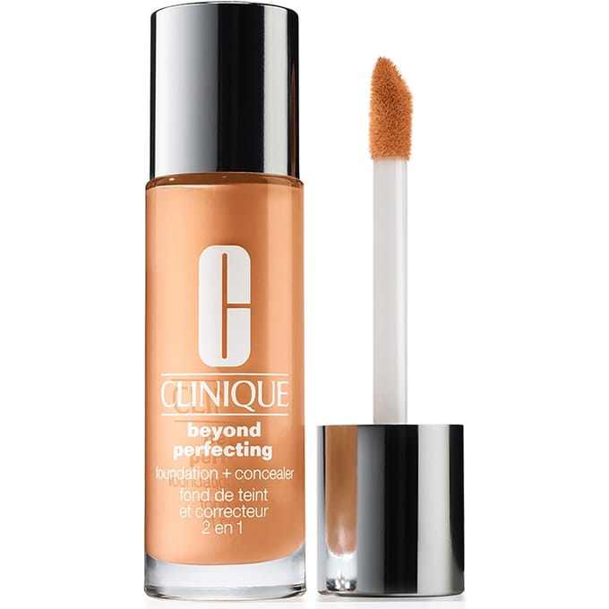 Clinique Beyond Perfecting Foundation en Concealer 30 ml (Verschillende Tinten) - Toasted Wheat
