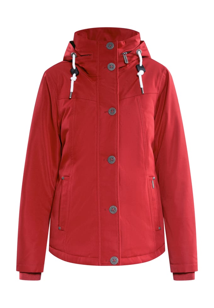 ICEBOUND winterjas Klima Iglo Dames donkerrood