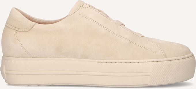 Paul Green 5529 Sneakers - Suède - Dames - Beige - Maat 42