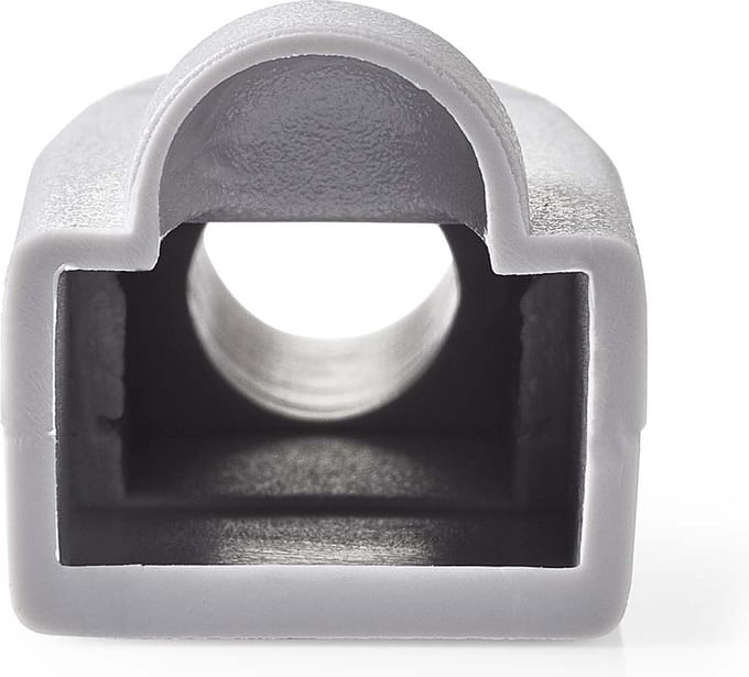 Nedis Trekontlasting - RJ45 - PVC - Grijs - Envelop - 10 Stuks