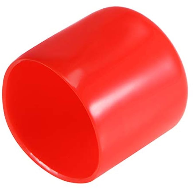 Rubberen eindkappen 45 mm - Set van 4 voor schroefdraadbescherming