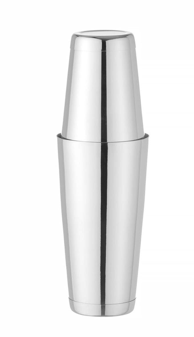 VH Supplies®Boston Shaker - Cocktail Shaker - Tin Tin Shaker - 800 ml - RVS