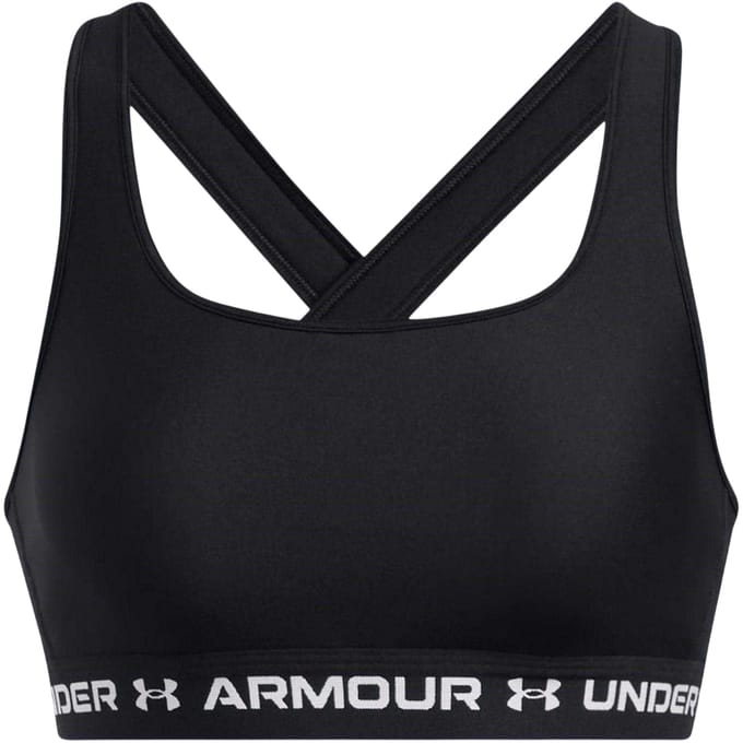 Under Armour Dames/Dames Medium Impact Sportbeha (Zwart, Wit)