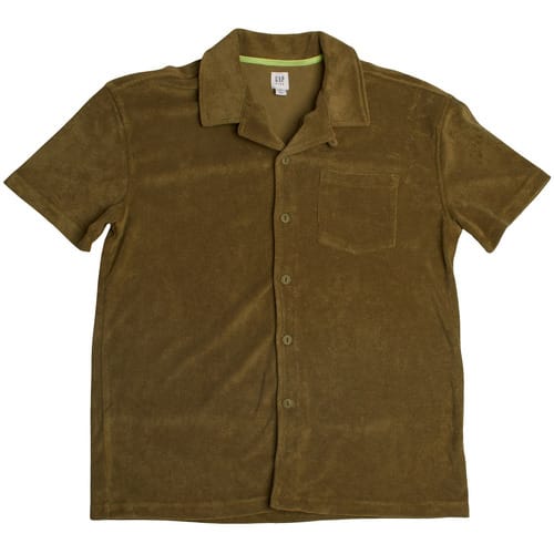 Jongenshemd met korte mouwen van pluche 856626