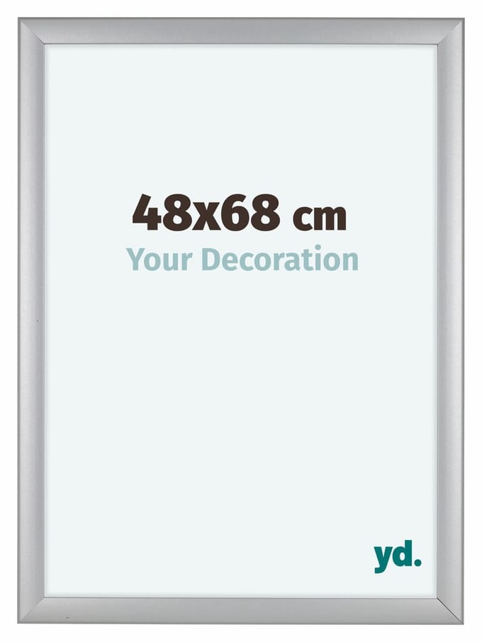 Your Decoration - Fotolijst 48x68 cm - MDF - Zilver Mat - Como