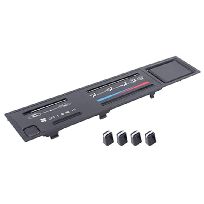 Bisel Calentador Control Climático Placa Frontale Airco Voor Toyota Pickup 4Runner 1984-1989 black