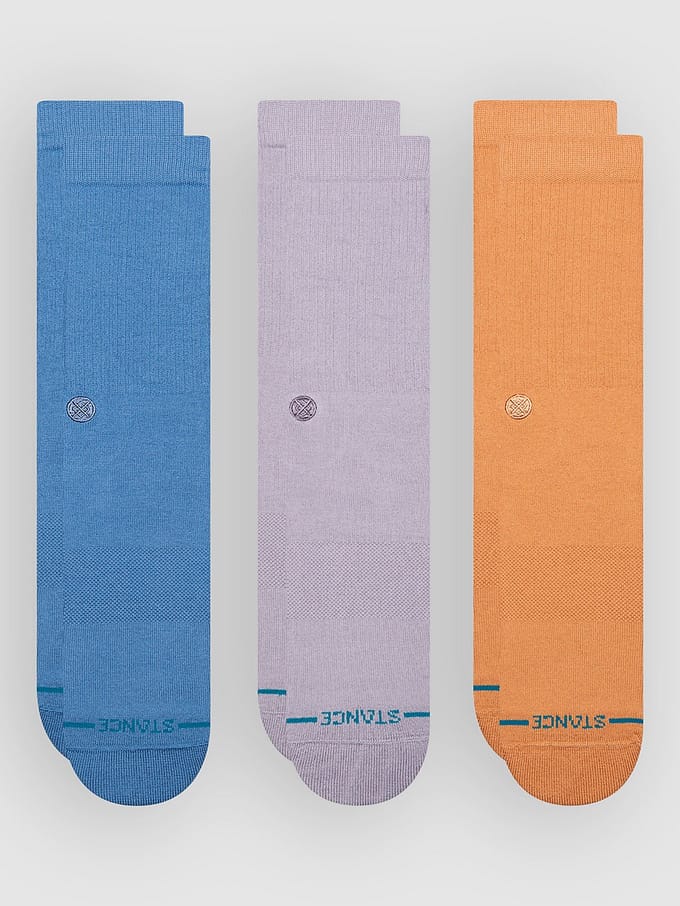 Stance unisex casual 3P sokken icon multi VII