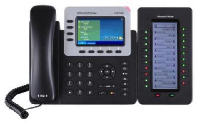Grandstream Networks GXP-2140 - VoIP telefoon - Zwart