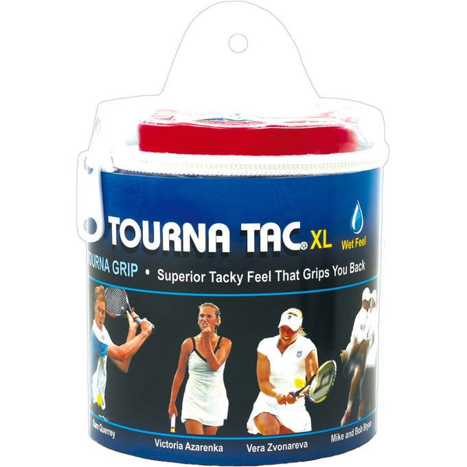 Tourna Tac Tour XL Verpakking 30 Stuks-Wit