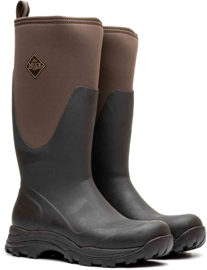 Muck Boot Buitenpost | Bruin - Regenlaarzen - Maat 40 -