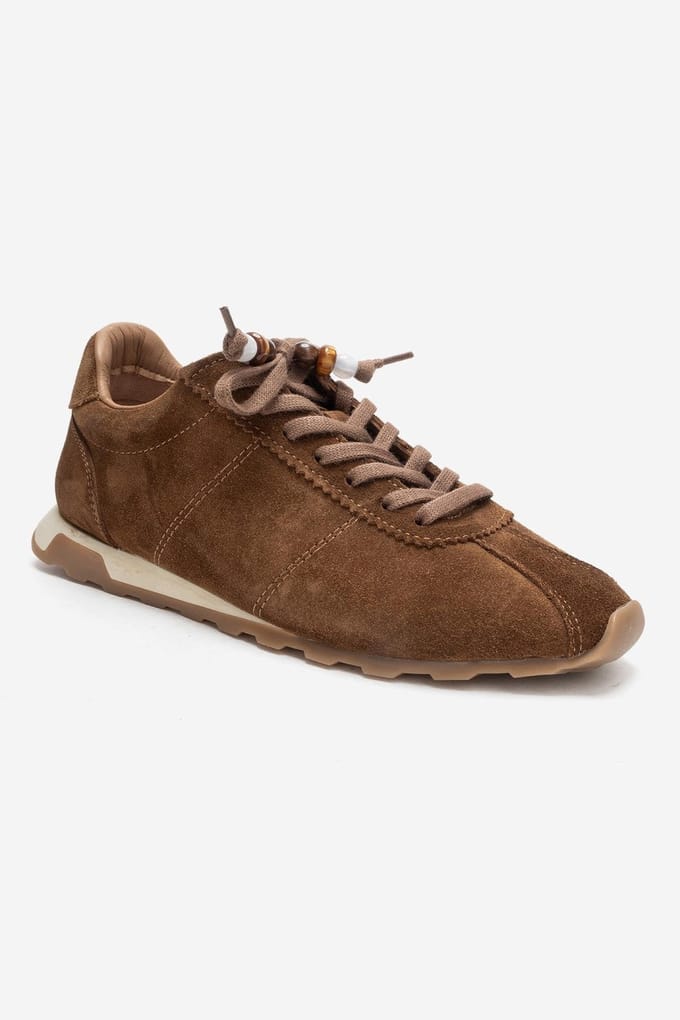 Brea Leren Versierde Sneaker Dames