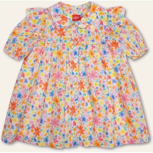 Oilily Delicia Jurk- maat80/18m Bright Wit