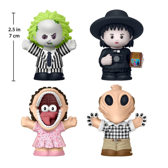 Little People Collector Beetlejuice 4-Pack Minifigures