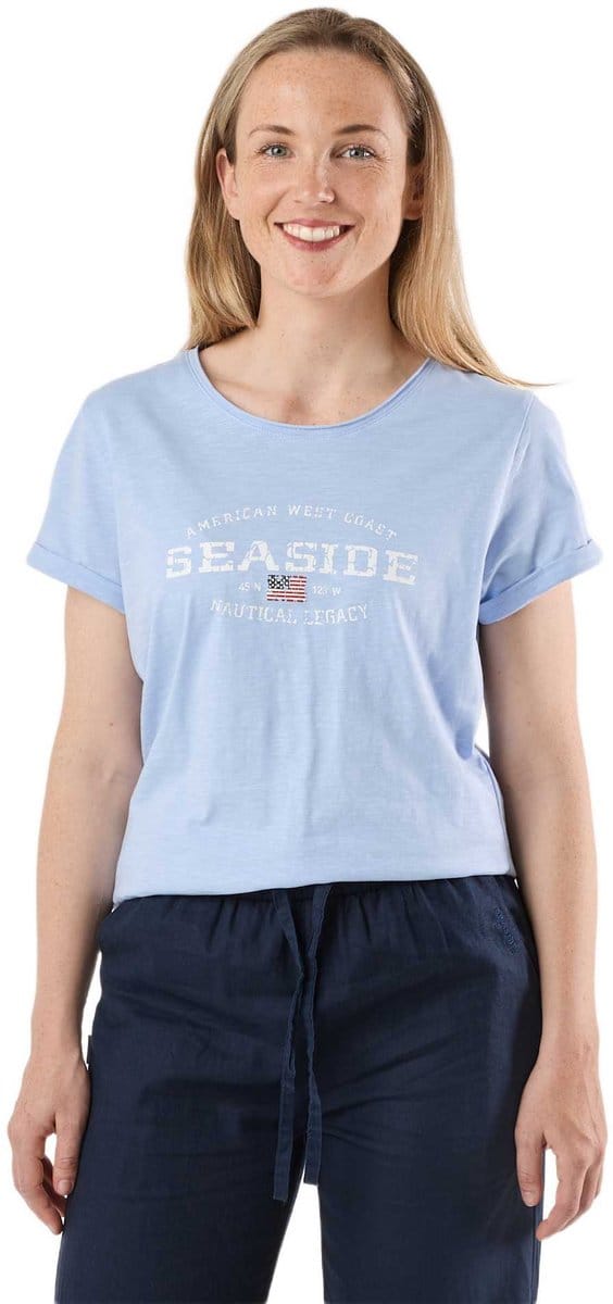 Seaside Nautical Tee – Dames T-shirt – Maat 40
