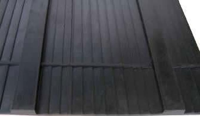 Rubber laadklep mat - 155 x 175 cm