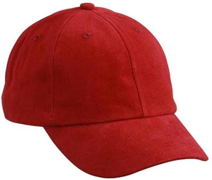 Myrtle Beach Volwassenen Unisex 6 Panel Raver Cap (Wijnrood)