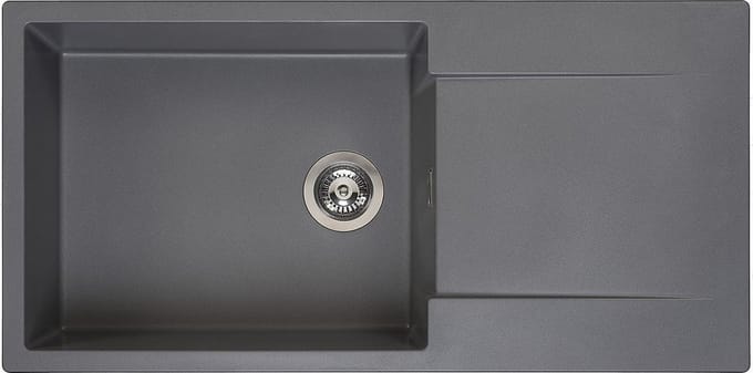 Reginox Amsterdam 540 spoelbak 100x50cm Grey Silvery R30813