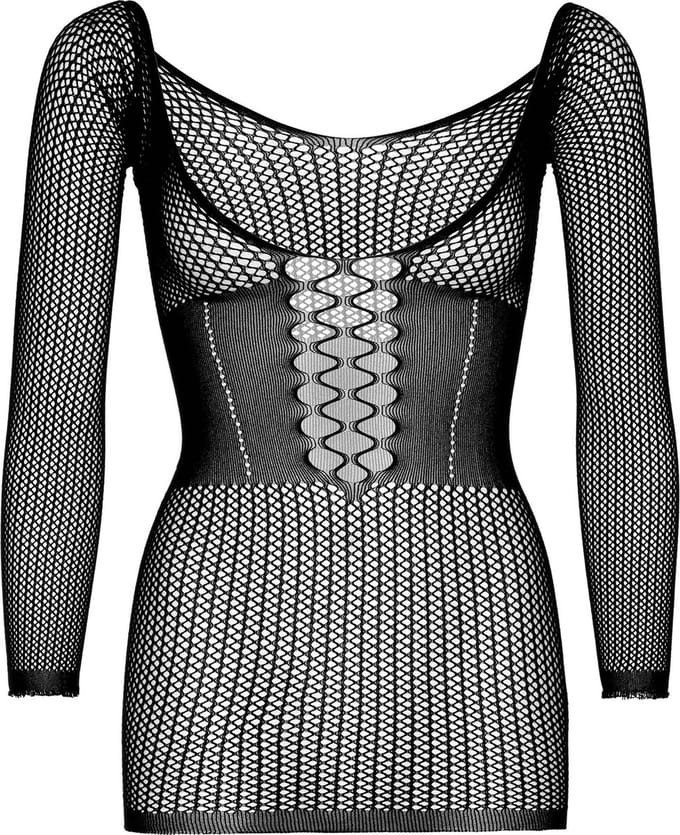 Mini Jurk Met Lange Mouwen Dames Leg Avenue