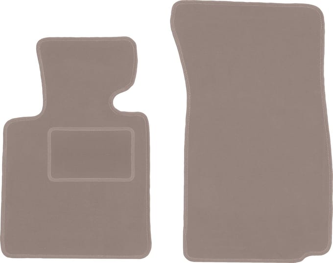 Beige voormatten voor: BMW Z4 E86 coupé (2002-2008)