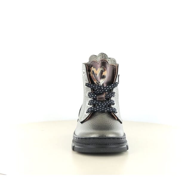 Shoesme metallic bronzen bootie
