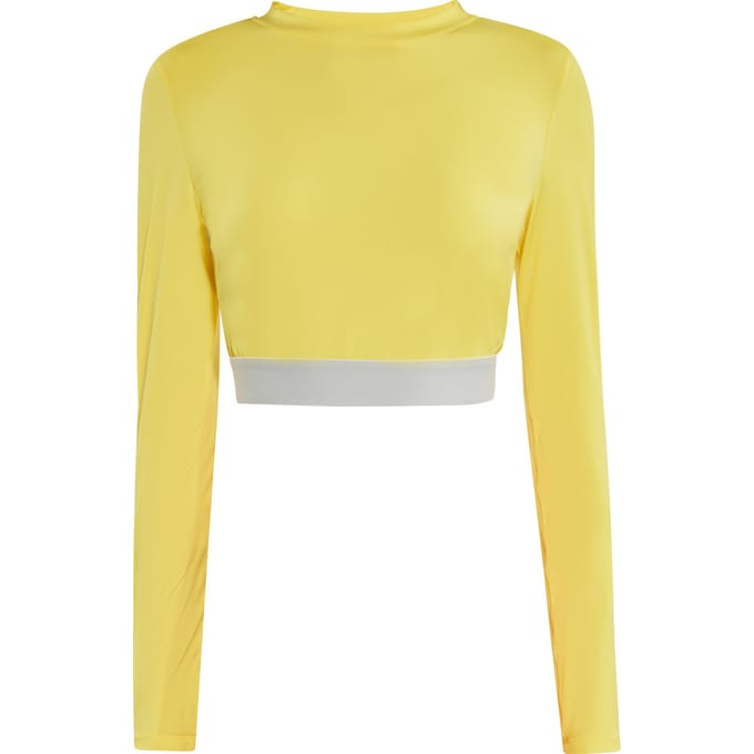 Mymo Longsleeve Dames geel