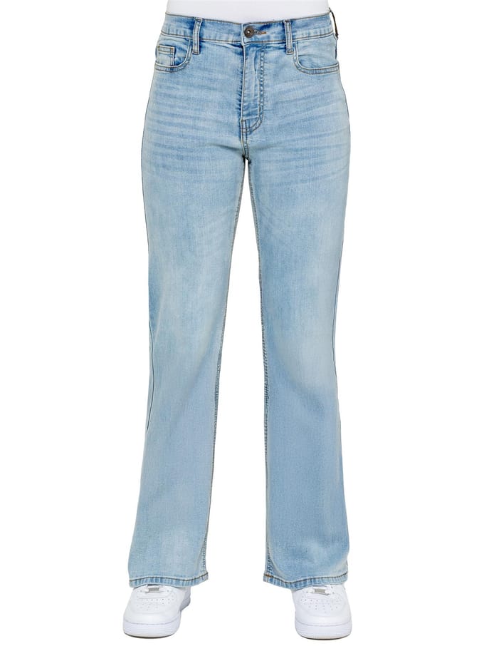 Enzo | Dames Jeans Met Wijde Pijpen