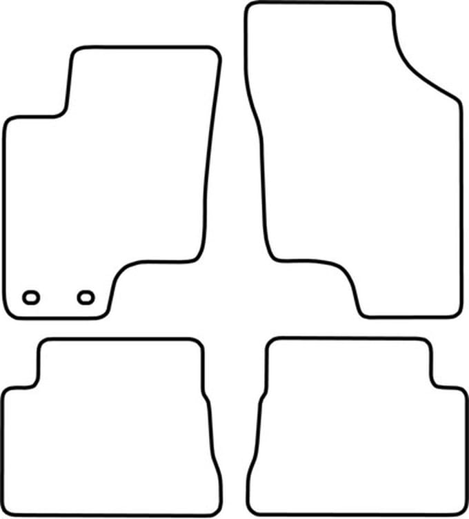 Automatten | Mattenset Hyundai Getz - 2002 - 2008