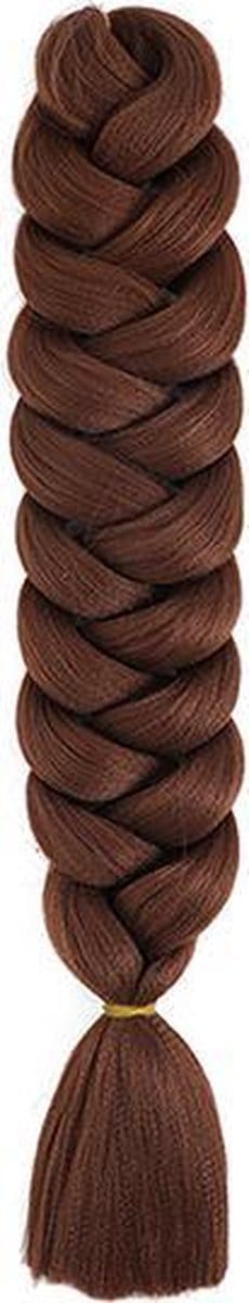 X-Pression 35 Ultra Braid Premium - Vlechthaar- Kastanje Bruin /Chestnut Brown - Synthetisch haar