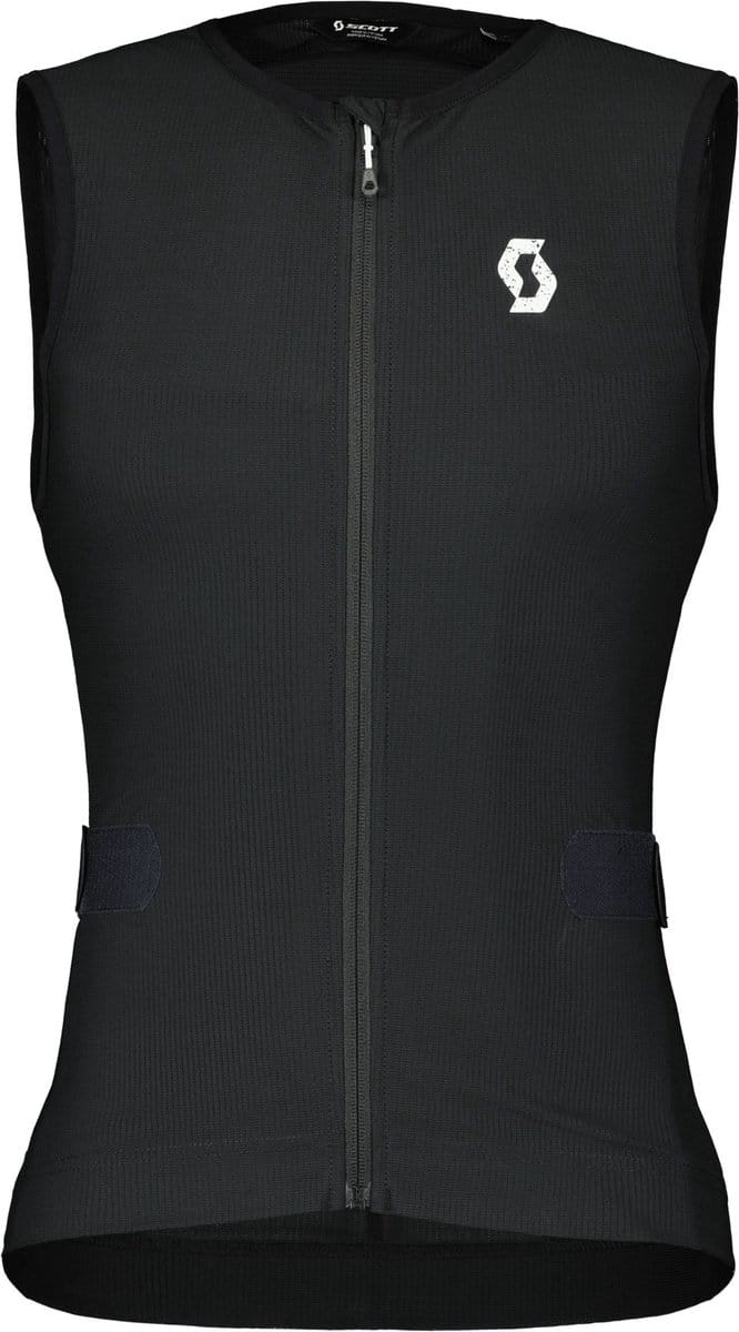 Scott Vest Airflow back protector dames zwart/wit - maat L