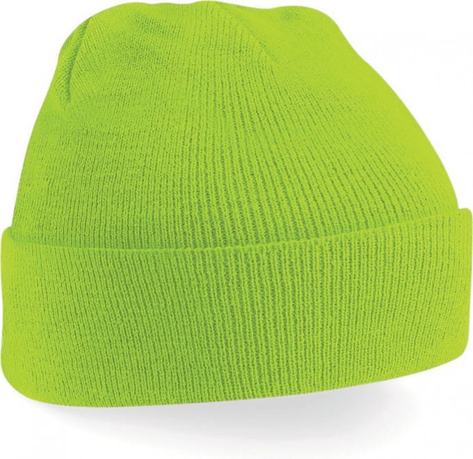 Beechfield Original Cuffed Beanie Lime Green