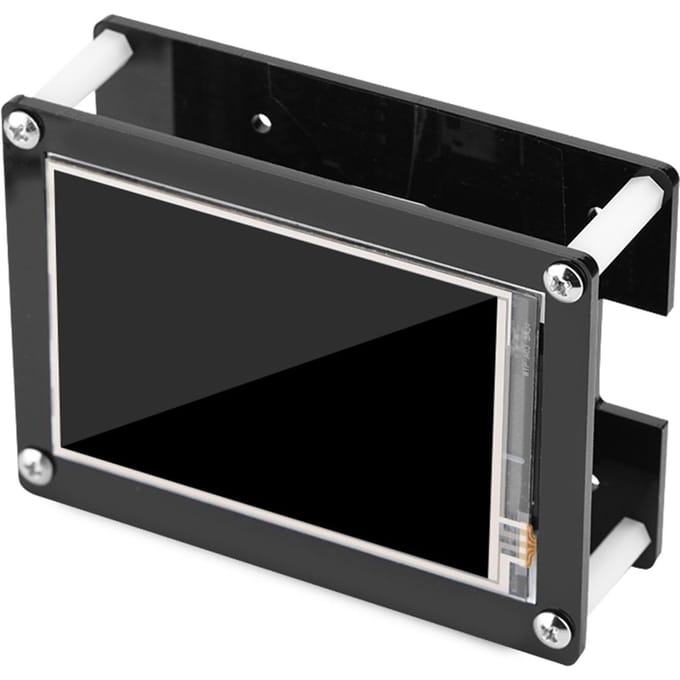 1080P 60fps 3,5 Inch HD Multimedia Interface LCD Scherm Display voor RPi Zwarte Acryl Behuizing