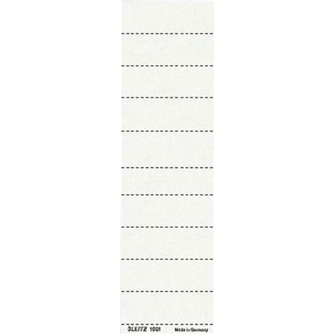Tekstlabels voor ALPHA hangmappen, 100 stuks
