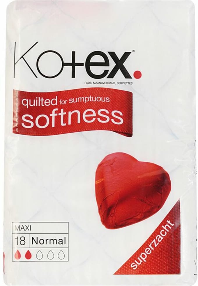 Kotex® Maxi Maandverband Normal 18 stuks