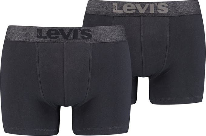 Levi's - 4-Pack - Boxershorts - Eco Katoen - Heren - zwart - S - 701203923