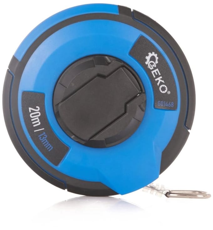GEKO Rolmaat - Staal - 20m - Nylon Coating - Duurzaam Design