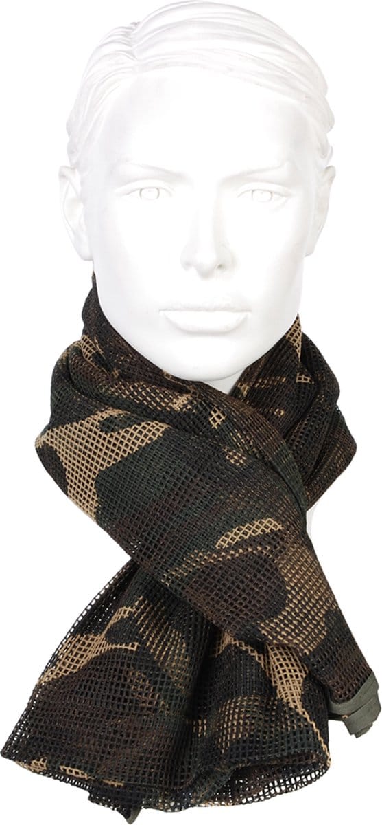 Fosco Industries - Net scarf camouflage (kleur: Woodland / maat: NVT)