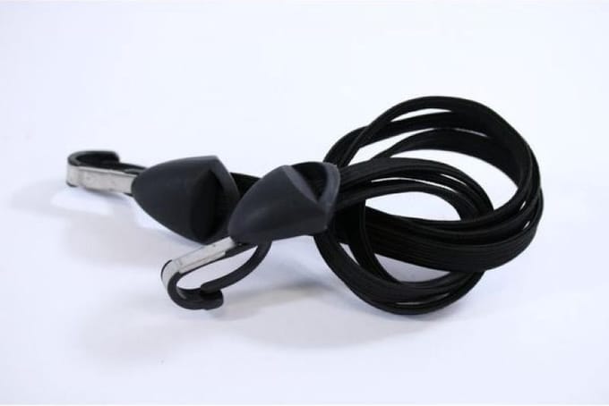 Snelbinder rvs haak kort black black black
