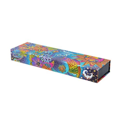 Paperblanks pencil case, formaat 22 x 3 x 6,5 cm - celestial magic