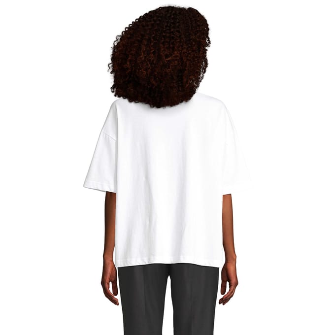 SOLS Dames/Dames Boxy Oversized T-shirt (Wit)