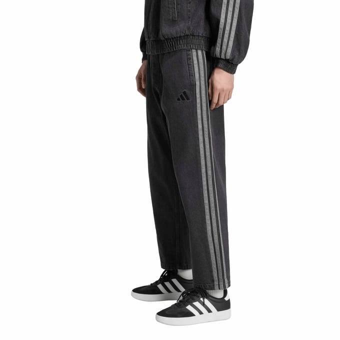 Straight Jeans adidas STADIUM REGULAR FIT DENIM FULL LENGTH OPEN HEM Tracksuit Bottoms