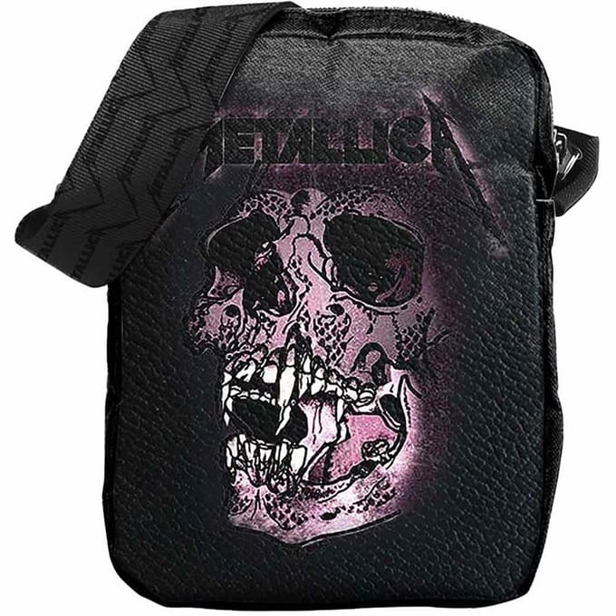 Rocksax Metallica - Pushhead Crossbody tas - Zwart