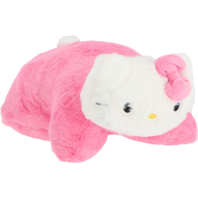 Hello Kitty fluffy 2 in 1 knuffel kussen