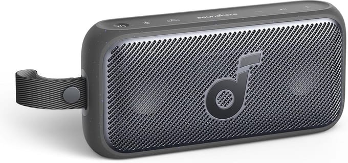 Draagbare Bluetooth Speaker met Hi-Res Audio, 30W Stereo Geluid en Waterdicht (IPX7)